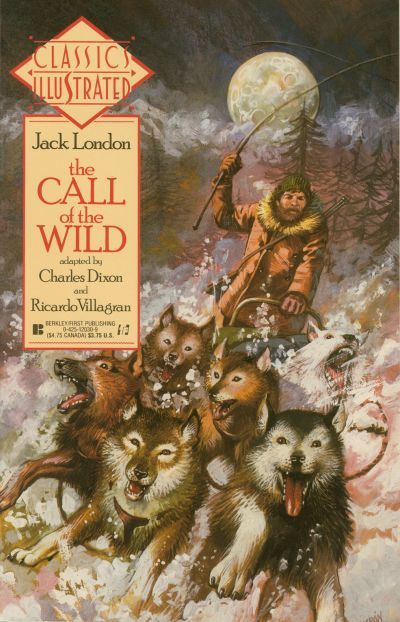 Classics Illustrated (First Comics 1990 - 1991) The Call of the Wild |  Issue#10 | Year:1990 | Series:  | Pub: First Comics
