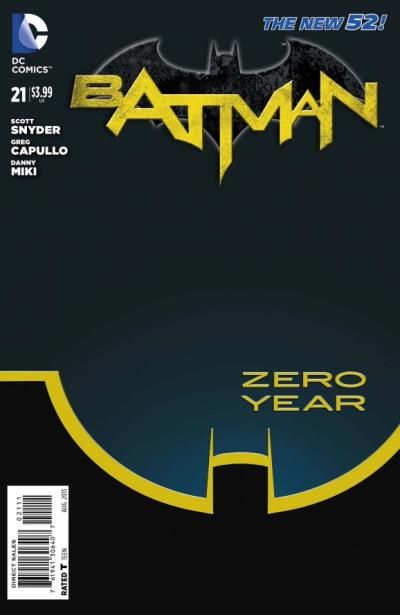 Batman, Vol. 2 Zero Year - Secret City, Part One / Where the Hell did he Learn to Drive?! |  Issue#21A | Year:2013 | Series: Batman | Pub: DC Comics