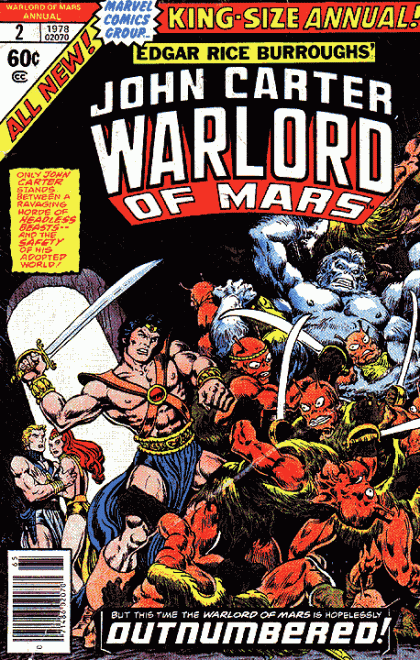 John Carter, Warlord of Mars Annual The Headman of Mars |  Issue