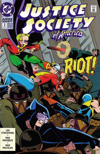 Justice Society of America, Vol. 2 Days of Valor |  Issue#2A | Year:1992 | Series: JSA |