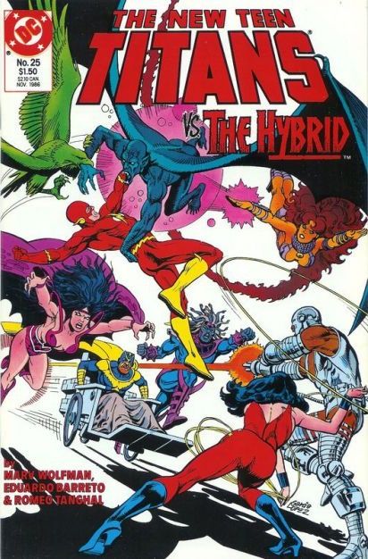 The New Teen Titans, Vol. 2 Hell Is--The Hybrid, pt 2 |  Issue#25 | Year:1986 | Series: Teen Titans |