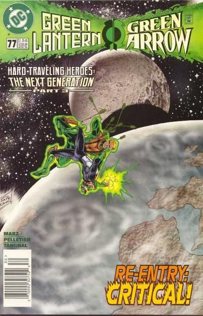 Green Lantern, Vol. 3 Hard-Travelling Heroes: the Next Generation - Part 3: Live At The Roxy |  Issue#77B | Year:1996 | Series: Green Lantern | Pub: DC Comics