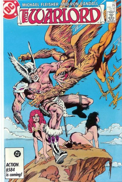 Warlord, Vol. 1 Though Fiends Destroy Me! |  Issue#113 | Year:1987 | Series: Warlord | Pub: DC Comics
