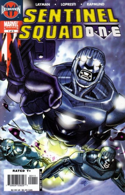Sentinel Squad O*N*E Decimation - Machine-Manned |  Issue#1 | Year:2006 | Series:  | Pub: Marvel Comics |