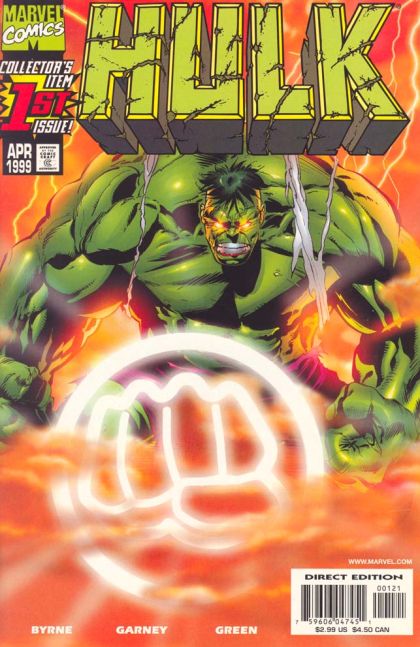 The Incredible Hulk, Vol. 2 The Gathering Storm |  Issue#1D | Year:1999 | Series: Hulk | Pub: Marvel Comics | Variant Cover