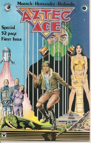 Aztec Ace The Mexica Serpent |  Issue#1 | Year:1984 | Series:  | Pub: Eclipse Comics