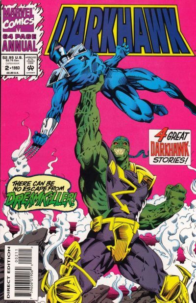 Darkhawk Annual Dreamkiller!; Force of Evil; Taking A Stand; Savage Is The Night |  Issue#2A | Year:1993 | Series: Darkhawk |