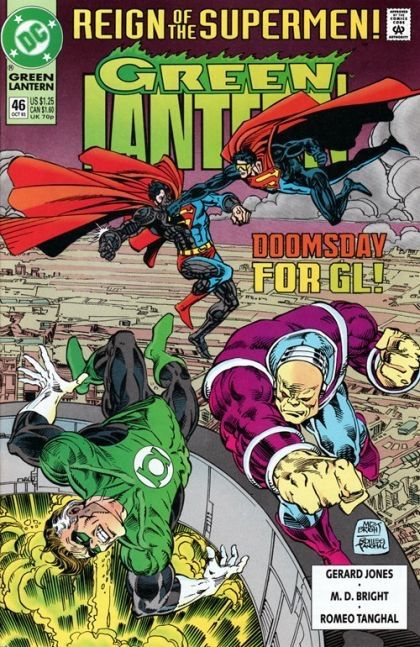 Green Lantern, Vol. 3 Reign of the Supermen - Death City |  Issue#46A | Year:1993 | Series: Green Lantern | Pub: DC Comics |