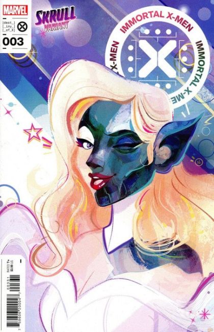 Immortal X-Men  |  Issue#3C | Year:2022 | Series:  | Pub: Marvel Comics | Nicoletta Baldari Skrull Cover