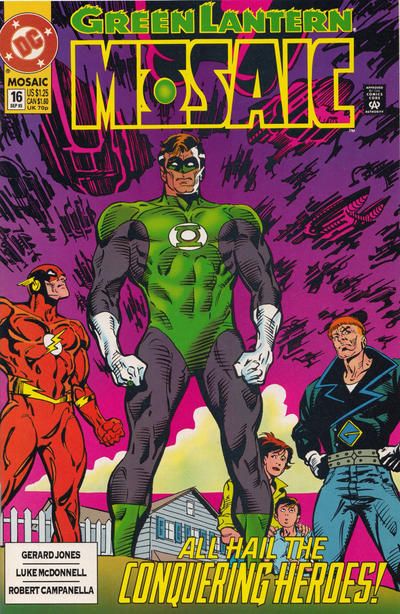 Green Lantern: Mosaic Great Speckled Bird |  Issue#16A | Year:1993 | Series: Green Lantern | Direct Edition