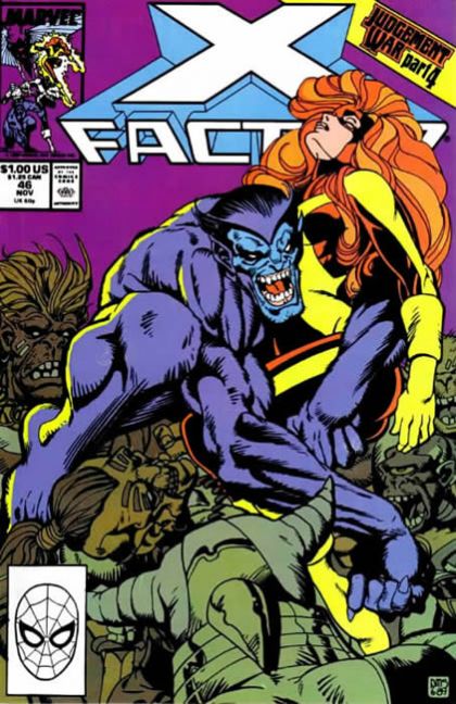 X-Factor Judgment War, Part 4: Exchange |  Issue#46A | Year:1989 | Series: X-Factor | Pub: Marvel Comics