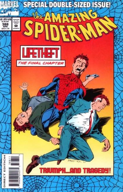 The Amazing Spider-Man, Vol. 1 Lifetheft, Part Three: The Sadness of Truth |  Issue#388A | Year:1994 | Series: Spider-Man |
