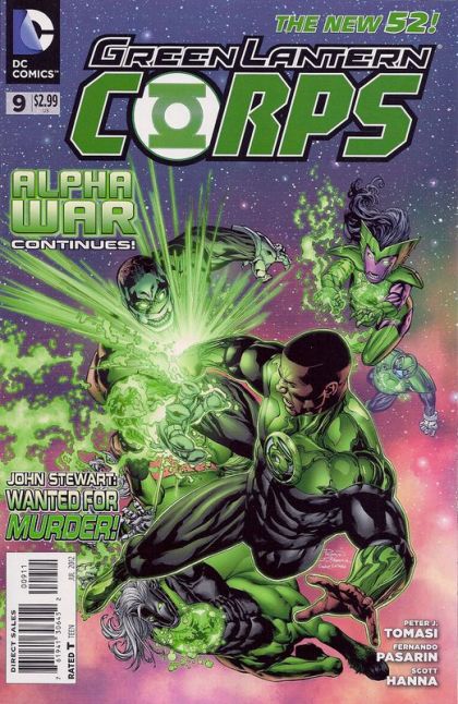 Green Lantern Corps, Vol. 2 Alpha-War, Tried And True |  Issue#9A | Year:2012 | Series: Green Lantern | Pub: DC Comics