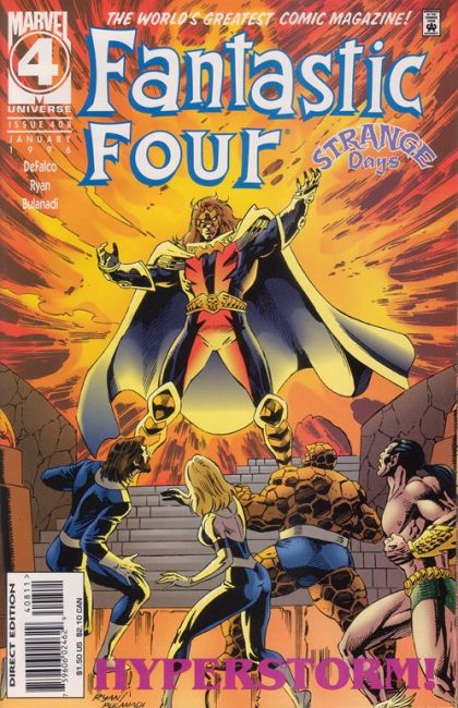 Fantastic Four, Vol. 1 Unbeatable Is My Foe! |  Issue#408A | Year:1995 | Series: Fantastic Four | Pub: Marvel Comics