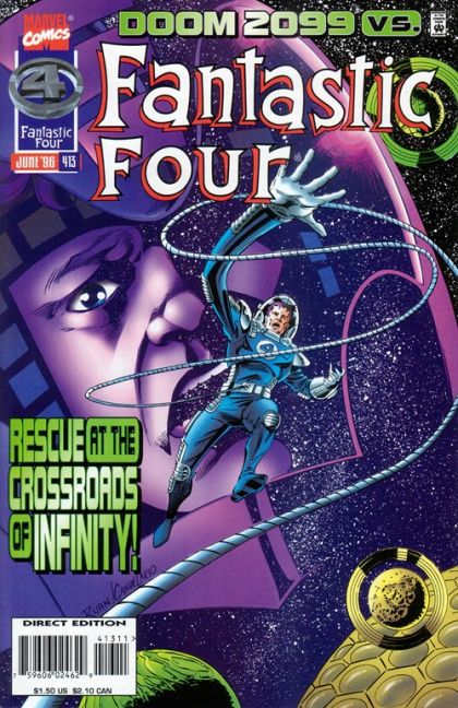 Fantastic Four, Vol. 1 Missions: Impossible! |  Issue#413A | Year:1996 | Series: Fantastic Four | Pub: Marvel Comics