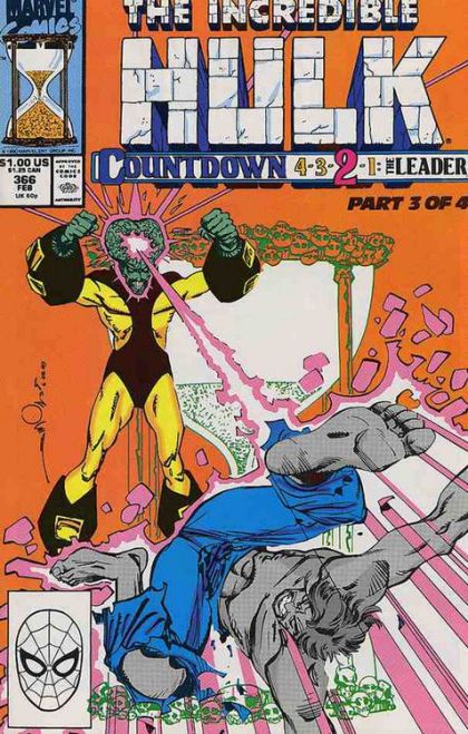 The Incredible Hulk, Vol. 1 Countdown, Part 3: The Leader |  Issue#366A | Year:1989 | Series: Hulk |