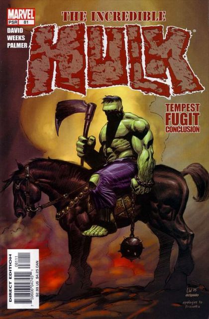 The Incredible Hulk, Vol. 2 Tempest Fugit, Part 5: Conclusion |  Issue#81A | Year:2005 | Series: Hulk | Pub: Marvel Comics |