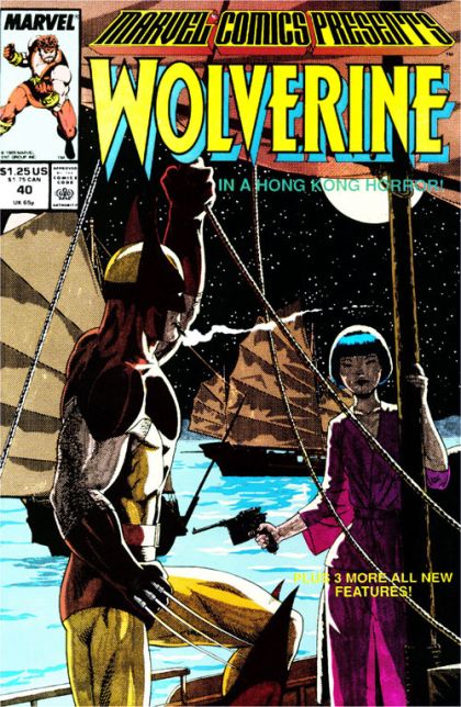 Marvel Comics Presents, Vol. 1 Black Shadow White Shadow / Stardust Miseries / All in the Family, Part 3: Hong Kong Inferno / Part 3: Some Enchanted Evening / Part 2: the Hit / ...Anything |  Issue#40A | Year:1989 | Series:  |