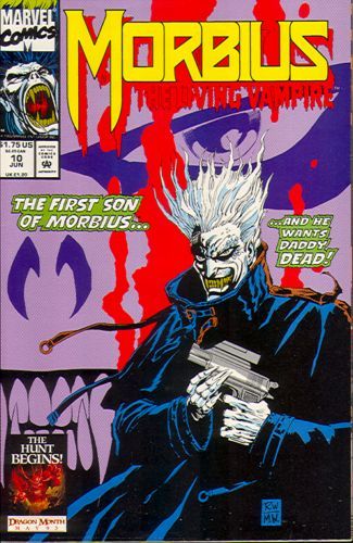 Morbius: The Living Vampire, Vol. 1 The Real Monster |  Issue#10A | Year:1993 | Series: Midnight Sons |