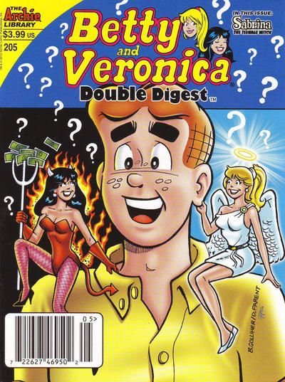 Betty & Veronica Double Digest  |  Issue#205B | Year:2012 | Series:  | Pub: Archie Comic Publications