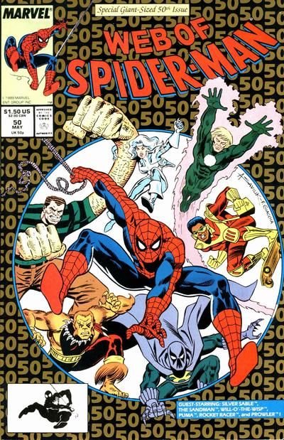 Web of Spider-Man, Vol. 1 1,000 Words |  Issue#50A | Year:1989 | Series: Spider-Man | Pub: Marvel Comics