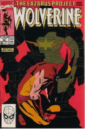 Wolverine, Vol. 2 The Lazarus Project, Part 4: Family Matters |  Issue#30A | Year:1990 | Series: Wolverine |