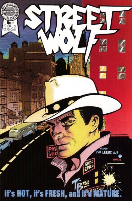 Street Wolf When Angels Cry |  Issue#1 | Year:1986 | Series:  | Pub: Blackthorne Publishing