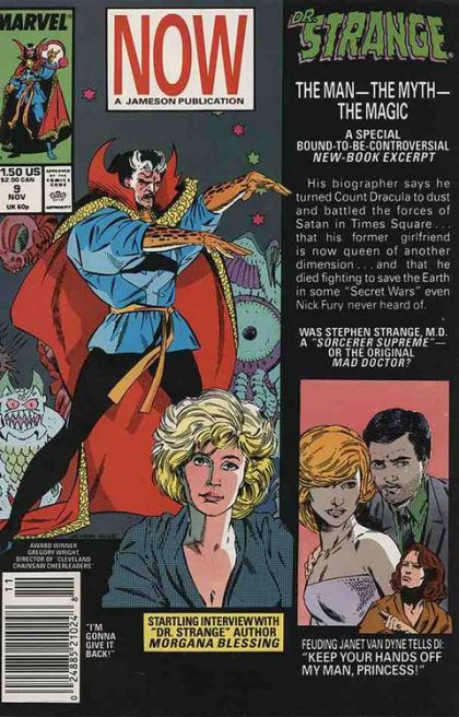 Doctor Strange: Sorcerer Supreme, Vol. 1 That Was Then...This is Now |  Issue#9 | Year:1989 | Series: Doctor Strange |
