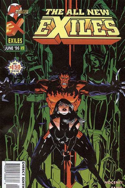 The All New Exiles Love Wars, Part 1: A Snake Enters |  Issue#9 | Year:1996 | Series: Exiles | Pub: Malibu Comics
