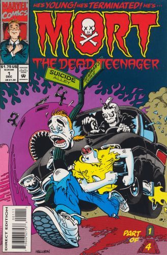 Mort the Dead Teenager   2 Young 2 Die 4-Ever! or |  Issue#1 | Year:1993 | Series:  | Pub: Marvel Comics |