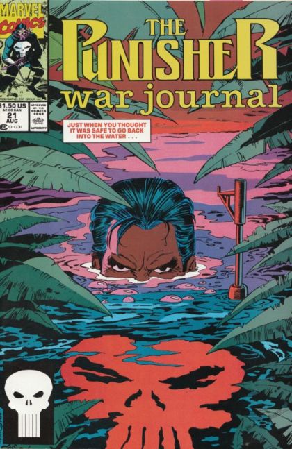 Punisher War Journal, Vol. 1 Deep Water |  Issue#21A | Year:1990 | Series: Punisher | Pub: Marvel Comics |