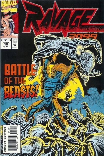 Ravage 2099 Forward To The Past |  Issue#18 | Year:1994 | Series: Ravage |