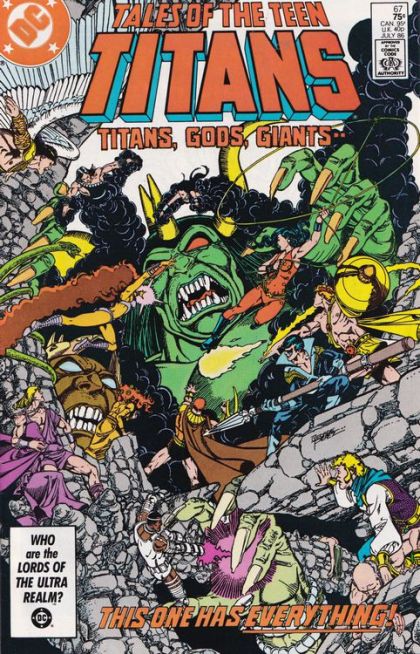 Tales of the Teen Titans There Might Be...Giants |  Issue#67A | Year:1986 | Series: Teen Titans |