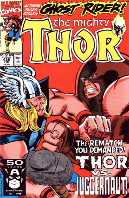 Thor, Vol. 1 The World is Mine |  Issue#429A | Year:1990 | Series: Thor | Pub: Marvel Comics