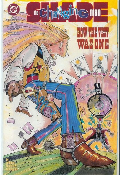Shade the Changing Man, Vol. 2 How The Vest Was Won |  Issue#16 | Year:1991 | Series: Shade the Changing Man | Pub: DC Comics