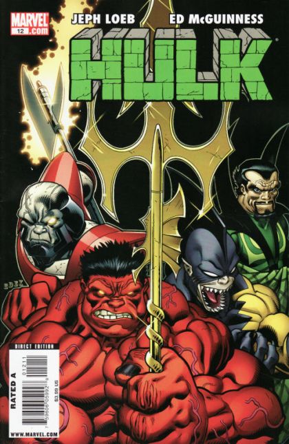 Hulk, Vol. 1 Winner Takes All / Hulk Chef |  Issue#12A | Year:2009 | Series: Hulk | Pub: Marvel Comics | Ed McGuinness Regular