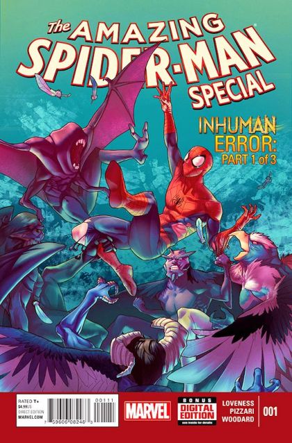 The Amazing Spider-Man Special Inhuman Error - Part 1 |  Issue#1A | Year:2015 | Series:  | Pub: Marvel Comics | Regular Jamal Campbell Cover