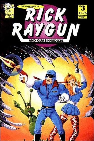 Adventures of Rick Raygun The Gift...The Curse...The Power!, Part 3 |  Issue#3 | Year:1986 | Series:  | Pub: Stop Dragon Comics
