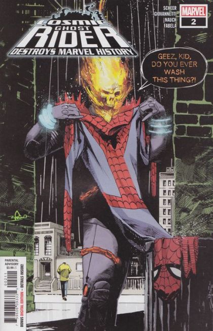 Cosmic Ghost Rider Destroys Marvel History  |  Issue#2A | Year:2019 | Series:  | Pub: Marvel Comics | Gerardo Zaffino Cover