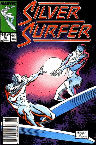 Silver Surfer, Vol. 3 Silver Mirrors! |  Issue#14B | Year:1988 | Series: Silver Surfer | Pub: Marvel Comics