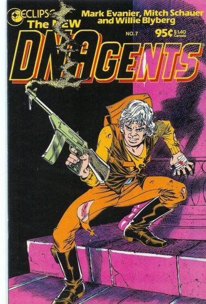 New DNAgents Passing For Human! |  Issue#7 | Year:1986 | Series:  | Pub: Eclipse Comics |