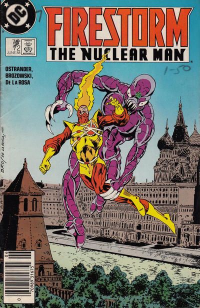 Firestorm, the Nuclear Man, Vol. 2 (1982-1990) The Return Of The Zuggernaut |  Issue#72B | Year:1988 | Series: Firestorm |