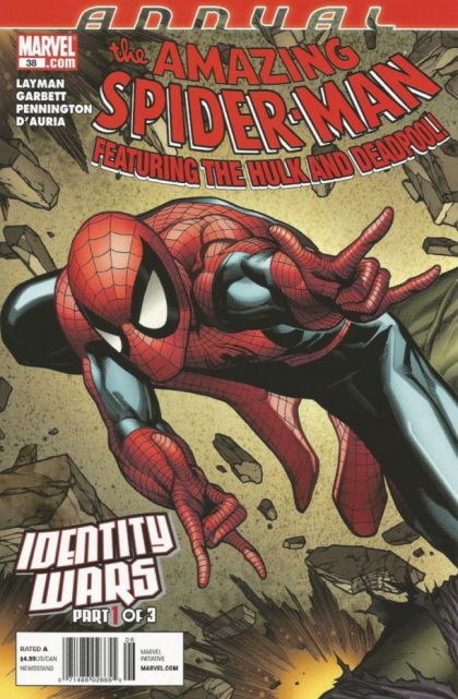 The Amazing Spider-Man, Vol. 2 Annual Identity Wars - Part 1 |  Issue#38B | Year:2011 | Series: Spider-Man |