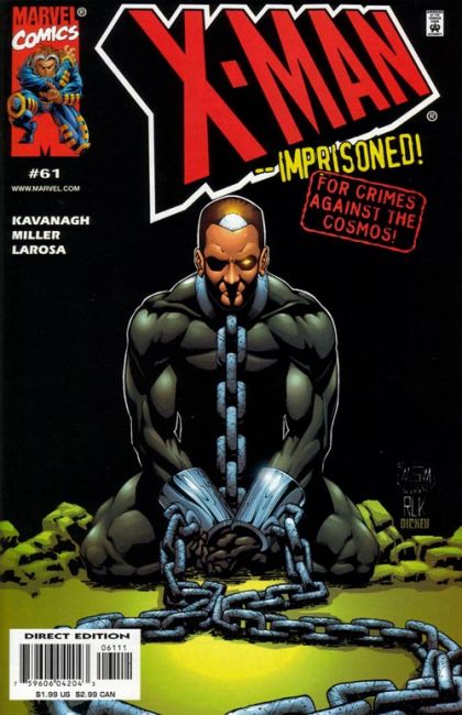X-Man Falling Forward |  Issue#61 | Year:2000 | Series: X-Men | Pub: Marvel Comics