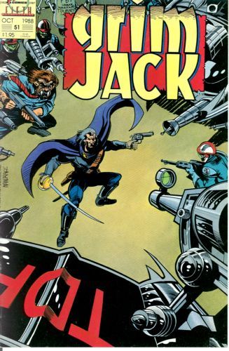 Grimjack Rep / Munden's Bar: McNoid and Floyd |  Issue#51 | Year:1988 | Series: Grimjack | Pub: First Comics