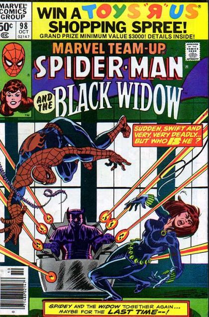 Marvel Team-Up, Vol. 1 Spider-Man and The Black Widow |  Issue#98B | Year:1980 | Series: Marvel Team-Up | Pub: Marvel Comics