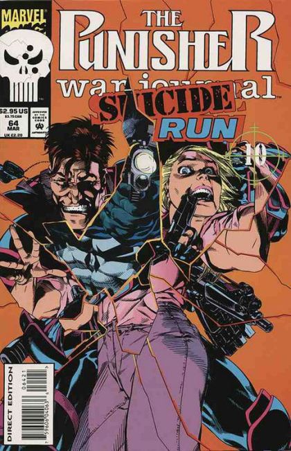 Punisher War Journal, Vol. 1 Suicide Run - Part 10: Everything Changes; Tunnelvision |  Issue#64C | Year:1994 | Series: Punisher |