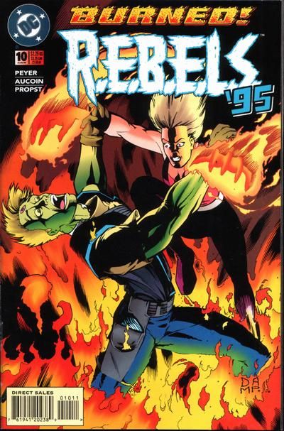 R.E.B.E.L.S., Vol. 1 Comet's Trail |  Issue#10 | Year:1995 | Series:  | Pub: DC Comics