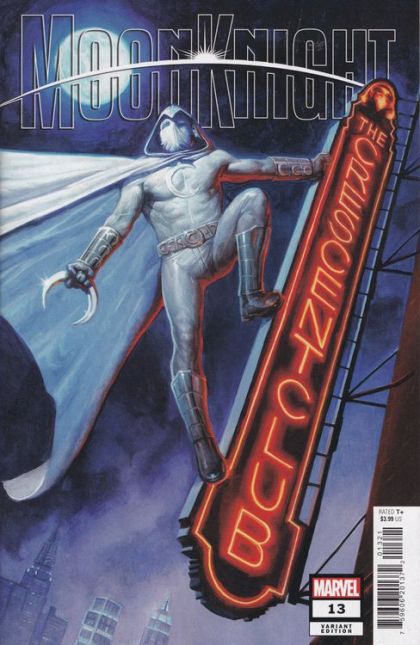 Moon Knight, Vol. 9 Knight Feeders |  Issue#13B | Year:2022 | Series:  | Pub: Marvel Comics | E.M. Gist Variant