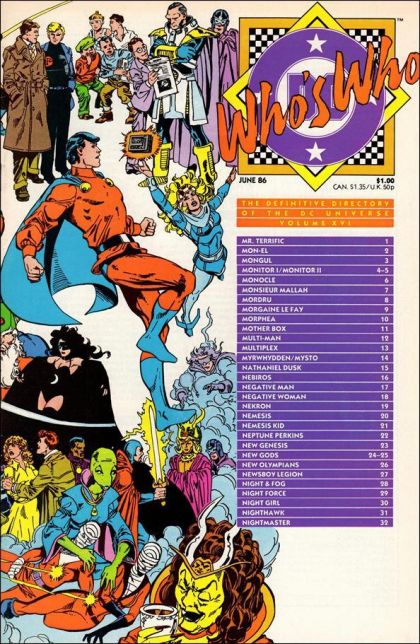 Who's Who: The Definitive Directory of the DC Universe Mr. Terrific to Nightmaster |  Issue